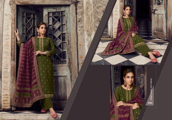 Zisa Charmy Inaayat Festive Wear Winter Pashmina Designer Suit Collection